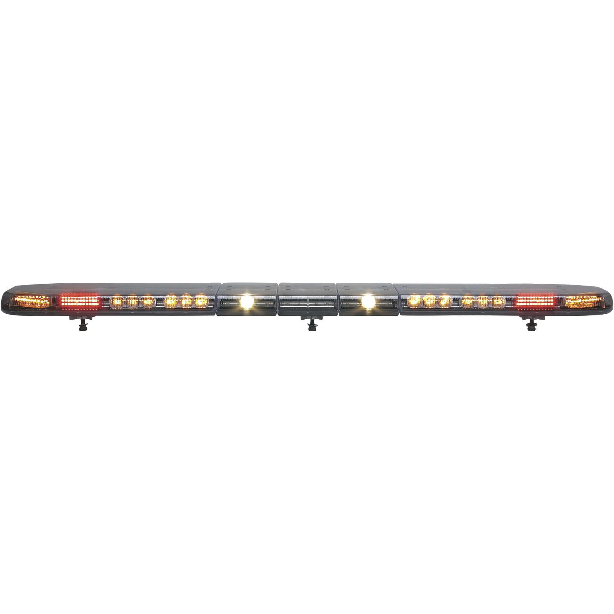 Whelen 62in. Towman's Justice Super-LED Light Bar, Class 1 Amber Lens, Model# JF0BAAAA